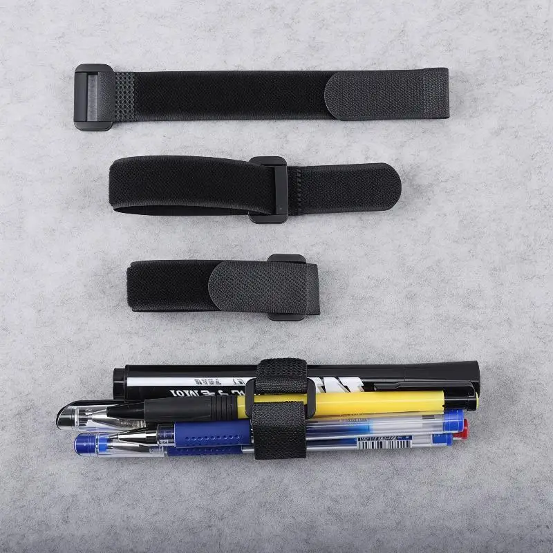10Pcs Adjustable Hook and Loop Reusable Zip Ties Nylon Heavy Duty Fasteners for Travel Luggage Strap Cord Organization