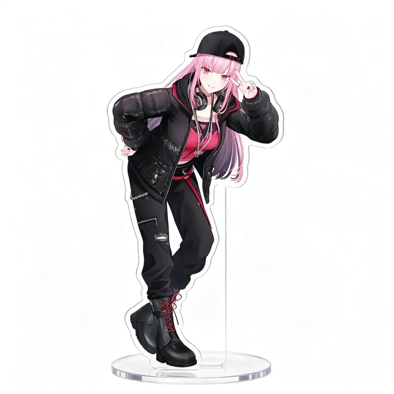 Hololive Mori Calliope Gawr Gura Acrylic Stand 15cm Anime Figure Plate Toy Keychain Pendant Room Bunny Girl Decoration Gift Item