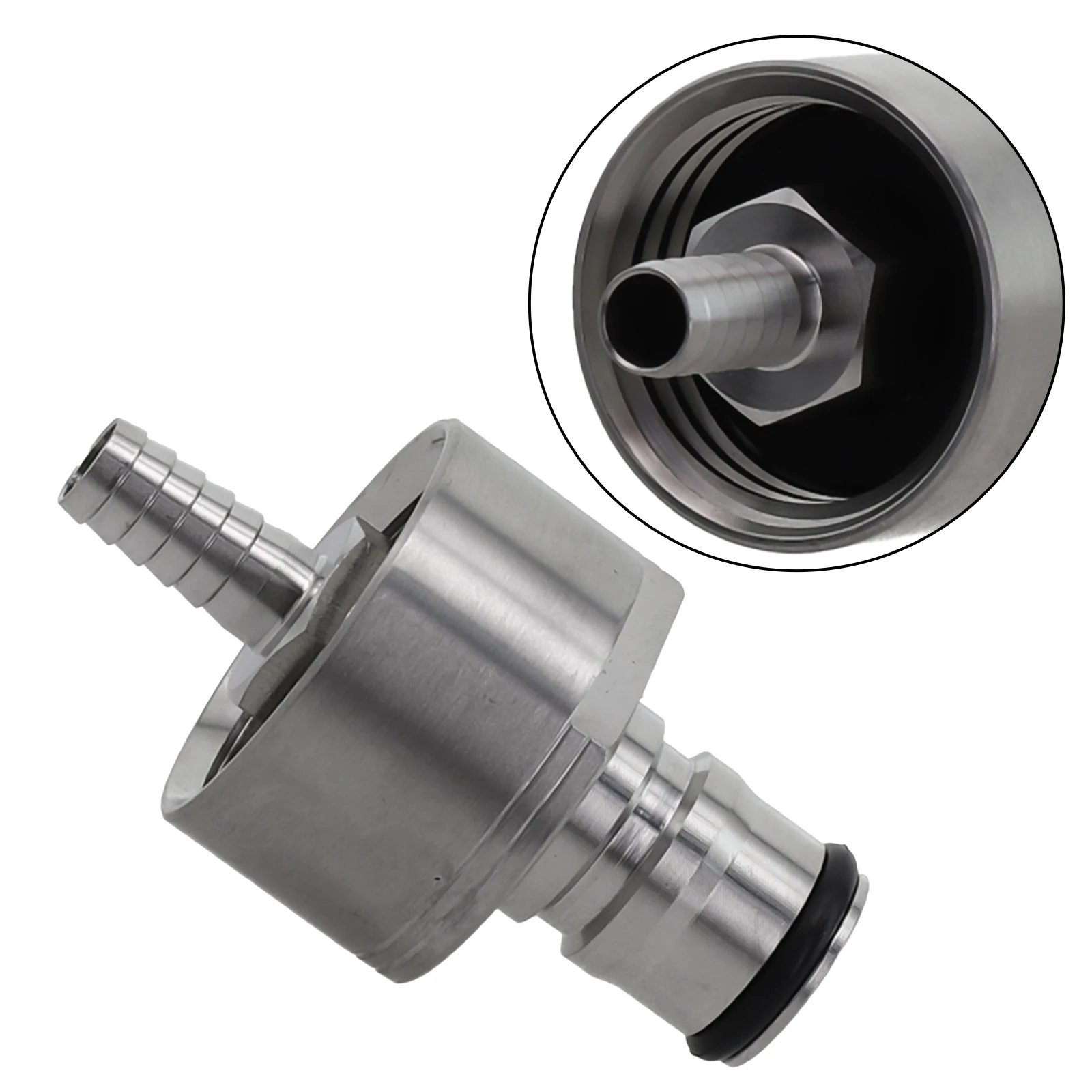 

Stainless Steel Carbonation Cap Pressure Bottle Filling Cap Ball Lock Keg High Quality Material Durable And Practical