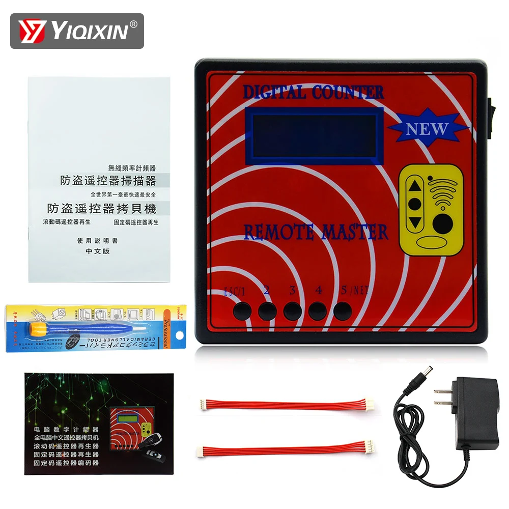 

Цифровой частотомер-счетчик для программирования и копирования радиочастотных пультов дистанционного управления гаражными воротами (RF Remote Controller)
