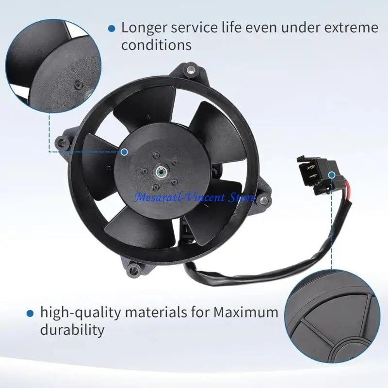 

A70F Cooling Fan Motor Ventilator Assembly 147CFM 12V Puller Low Profile Fan for VA32-A101-62A Repair Accessory 30103018