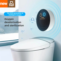 Xiaomi Youpin Portable Mini Electronic Ozone Generator Air Purifier Deodorizer Ionizer For Bathroom Toilet Smoke Pets Sterilizer