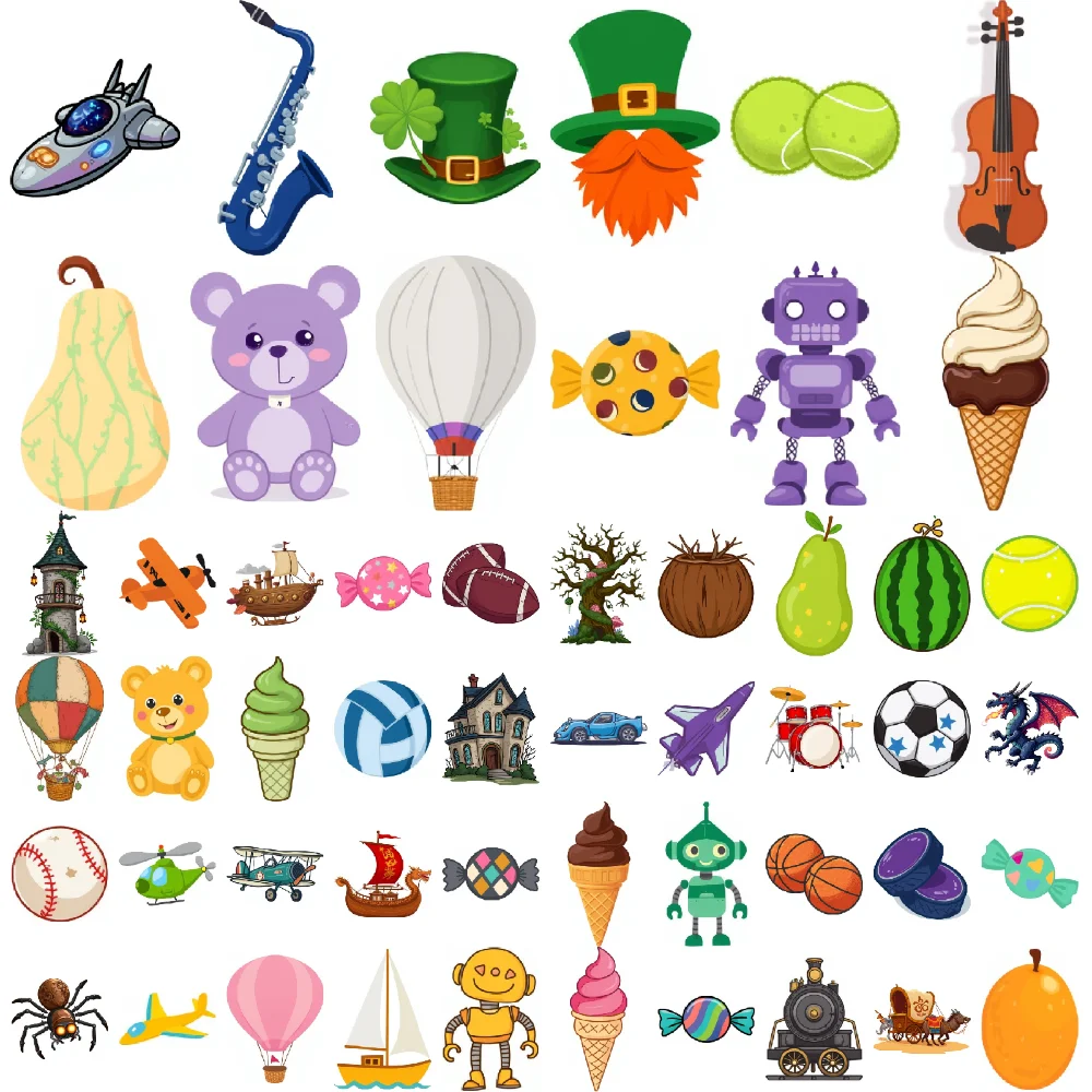 

54pcs Temporary Tattoo Dragon Waterproof Long-lasting Body Stickers Soccer Ball Train Temporary Tattoo Stickers Airplane For