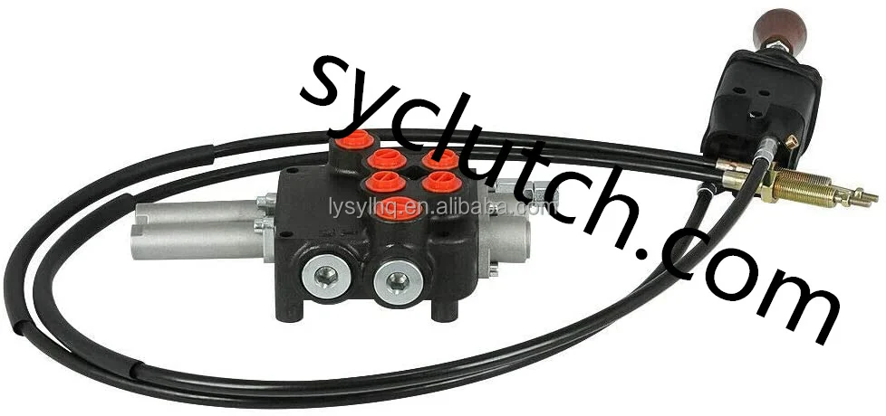 Good quality whole sale construction machinery parts hydraulic push pull control joystick for front loader tractor