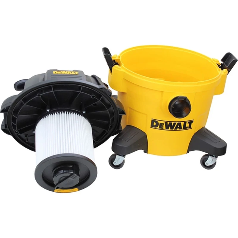 DEWALT DWV106 Wet and Dry Industrial Dust Collector Vacuum Cleaner 1,100W 23L 220V Bucket Vacuum Cleaners