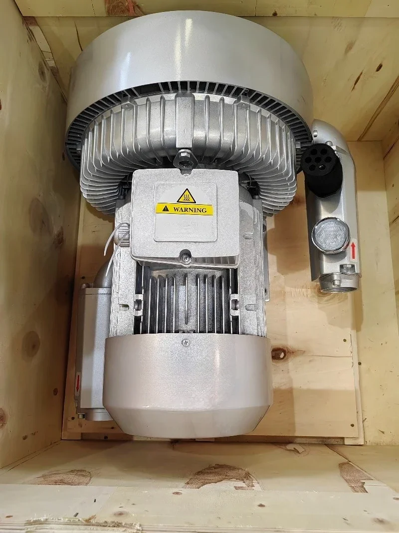 Double Stage High Power Vortex Air Pump Regenerative Fan Vacuum Industrial Vortex Air Blower 7.5Kw Blowers view 3