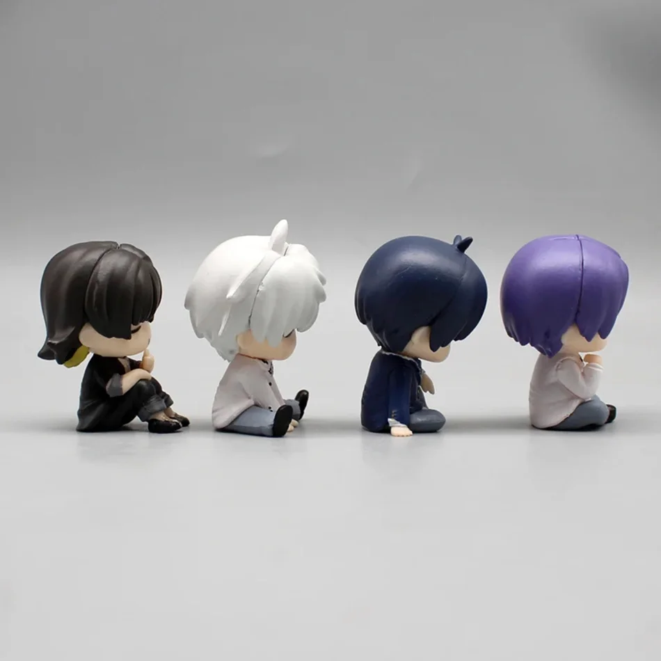 B-E-CK Isagi Yoichi Q-versie Acchion Figre Koc C Bodemtemperatuur PVC Ornament Speelgoed met Tsure Hyoma Hachi etc. Meguru Nagi Seishiro