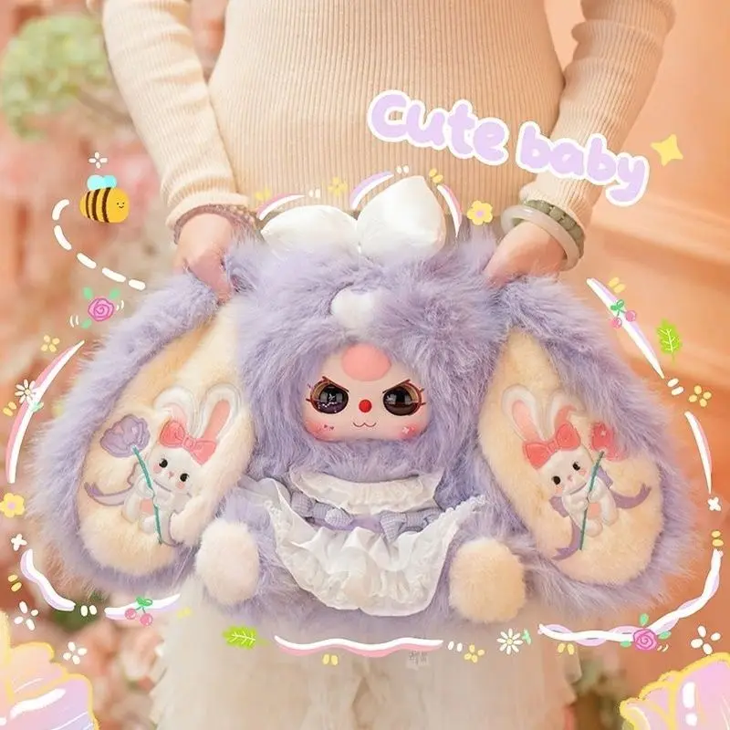 

Коллекционная плюшевая кукла Da Piao Liang Baby Three Lili Rabbit Town 5-го поколения, 400%, в слепой коробке, для декора рабочего стола, для коллекционеров игрушек