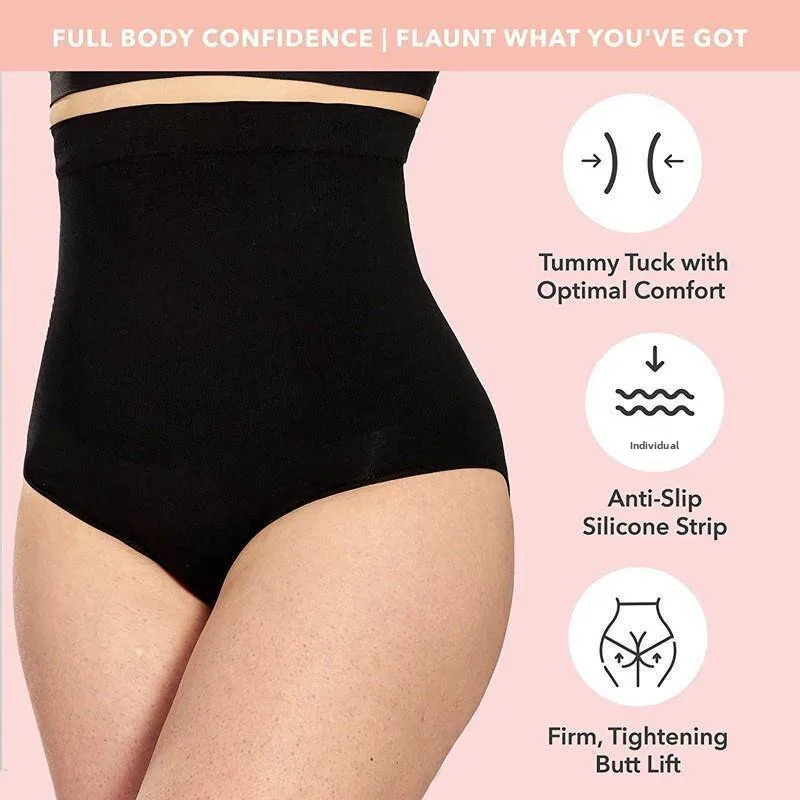 

Postpartum High Waist Tummy Control Butt Lifting Women's Underwear Sl Waist a Tight Fit Long Sve Autumn Clothes