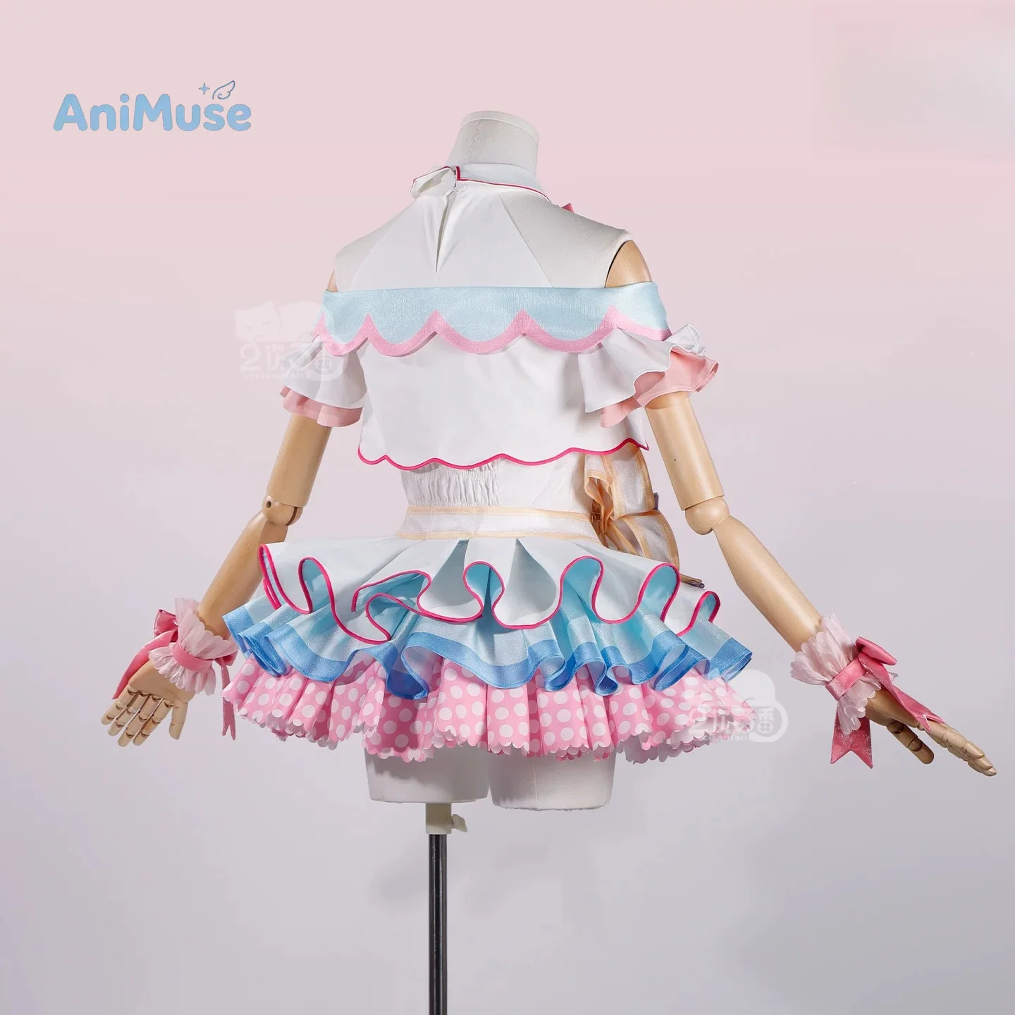 Love Live μ's‌ Nico Yazawa 20th Birthday Card‌ Cosplay Costume Women Cute Dress Halloween Comic Con Role Play Clothes AniMuse view 5