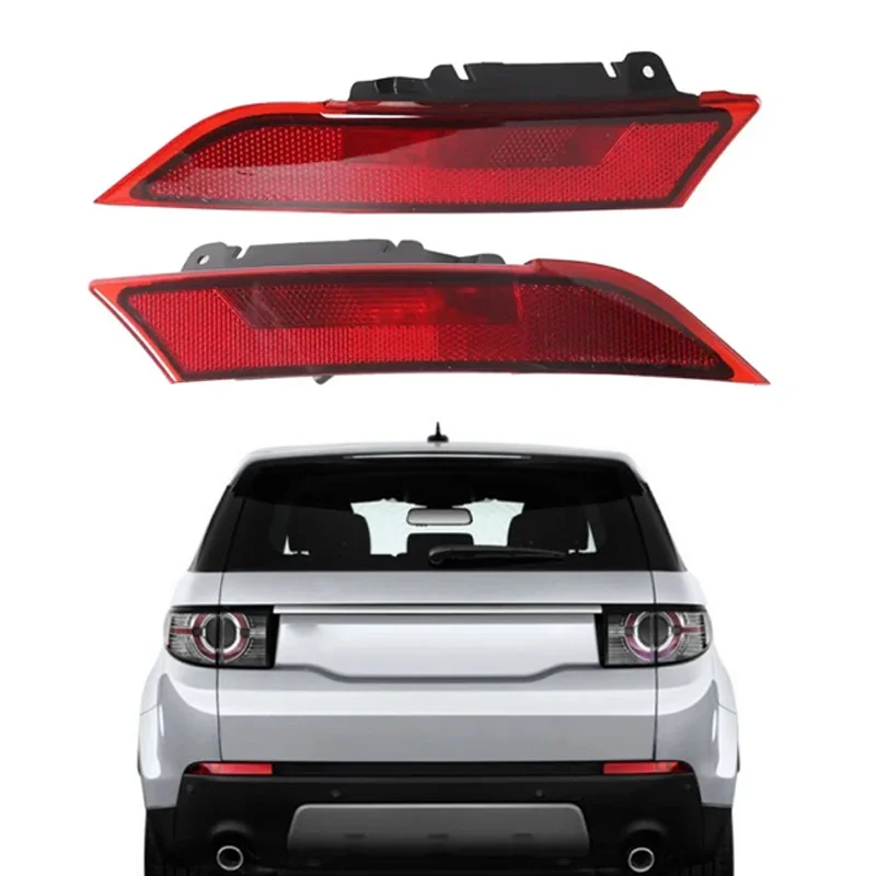 Pair Left&Right Rear Fog Lamp Assembly For Land Rover Discovery 5 2017-2020 Rear Bumper Signal Light Reflector LR082083 LR082084