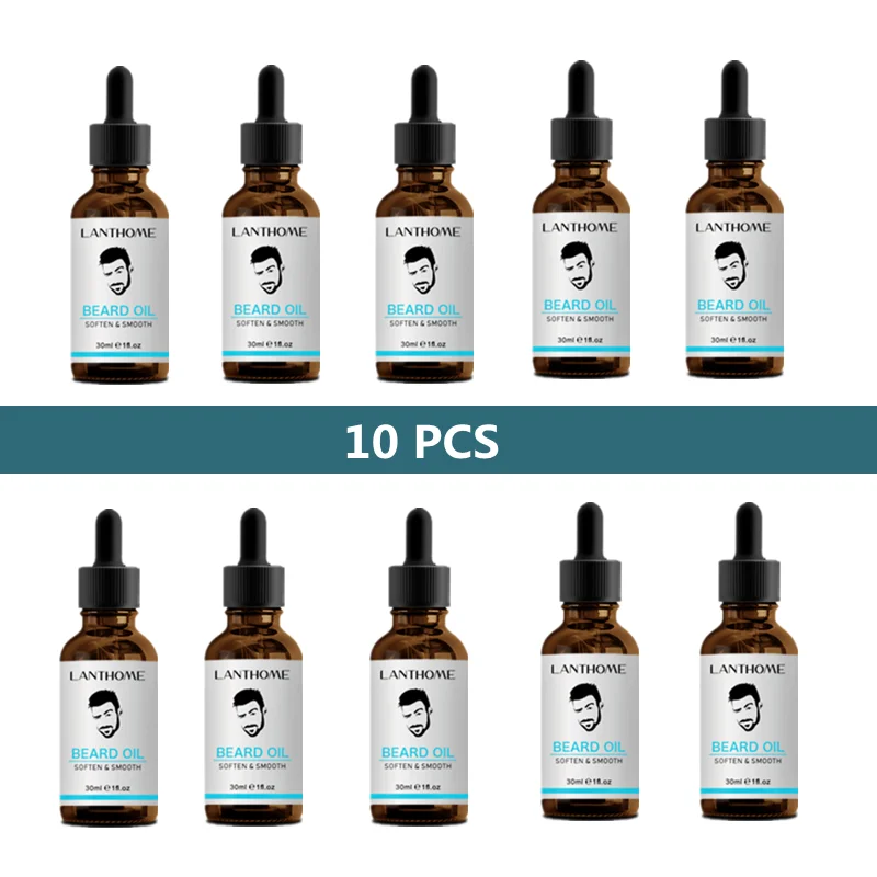 

Beard Growth Essential Oil 100% Natural Oil Hair Loss Products For Men Beard Care Hair Growth Nourishing Beard Care