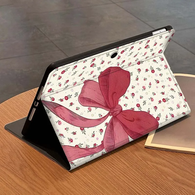 نمط عقدة على شكل زهور لهاتف OPPO Realme Pad 3 11 2 4 Pro Air Neo SE X 11 11.61 11.4 12.1 13.2 بوصة حافظة تابلت #5