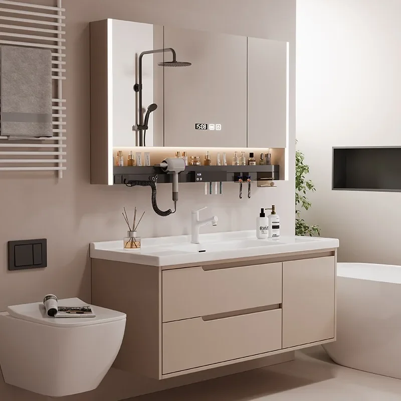 

Modern Sets European Bathroom Cabinets Storage Multifunction Luxury Salon Cabinets Minimalist Fancy Design Home Furniture