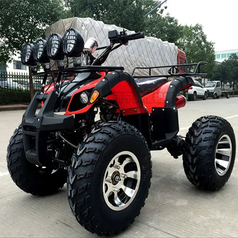 ATV Four Wheeled Off Road Motorcycle All Terrain Vehicle for Desert Mountain Beach Scenic Riding Outdoor Adventure Sports