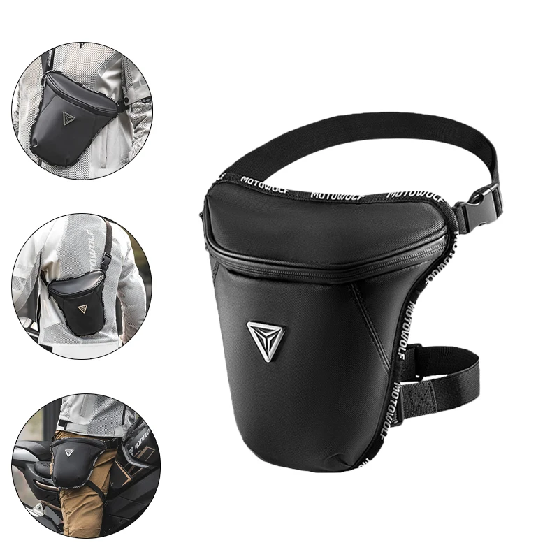 

New general-purpose motorcycle waist and leg bag hip and rear bag waterproof tactical travel battery/phone wallet waist bag