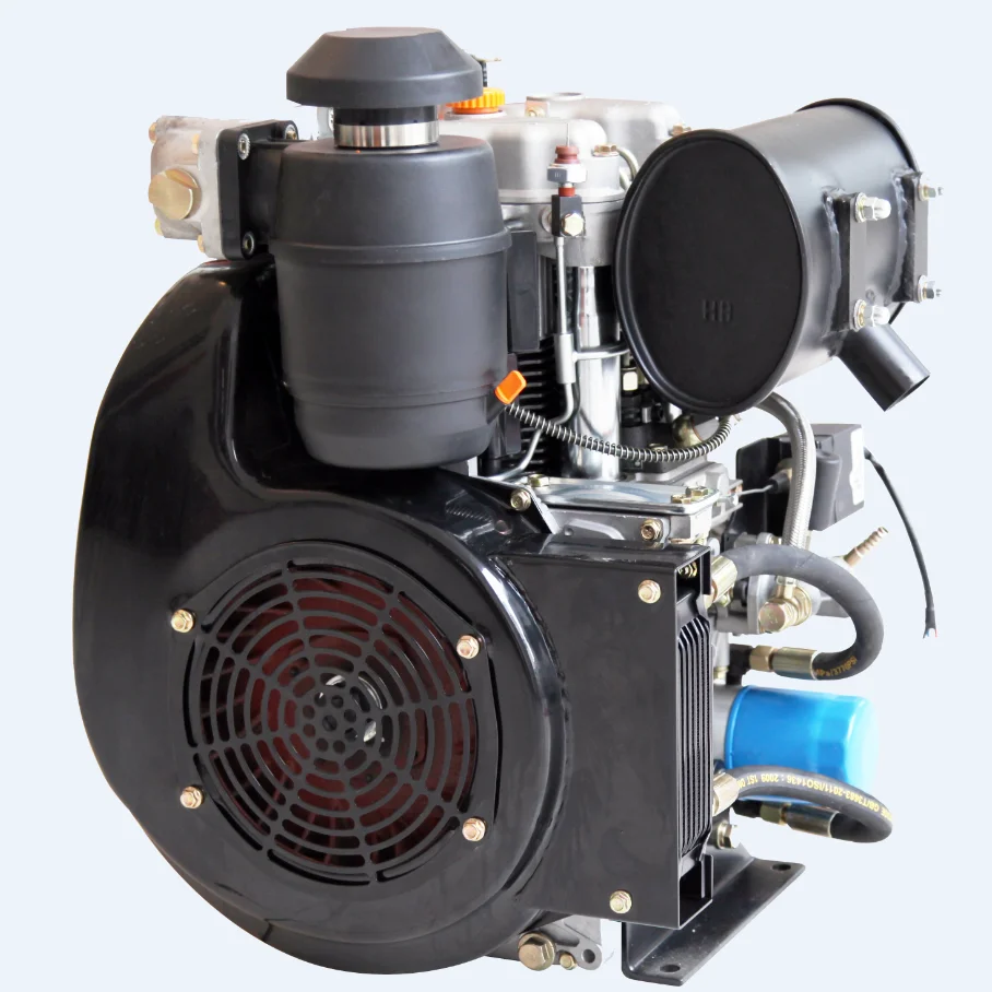 

PME-292F 14KW 997CC Small Electric Start Air Cooled 4 Stroke 2 Cylinder Diesel Engine