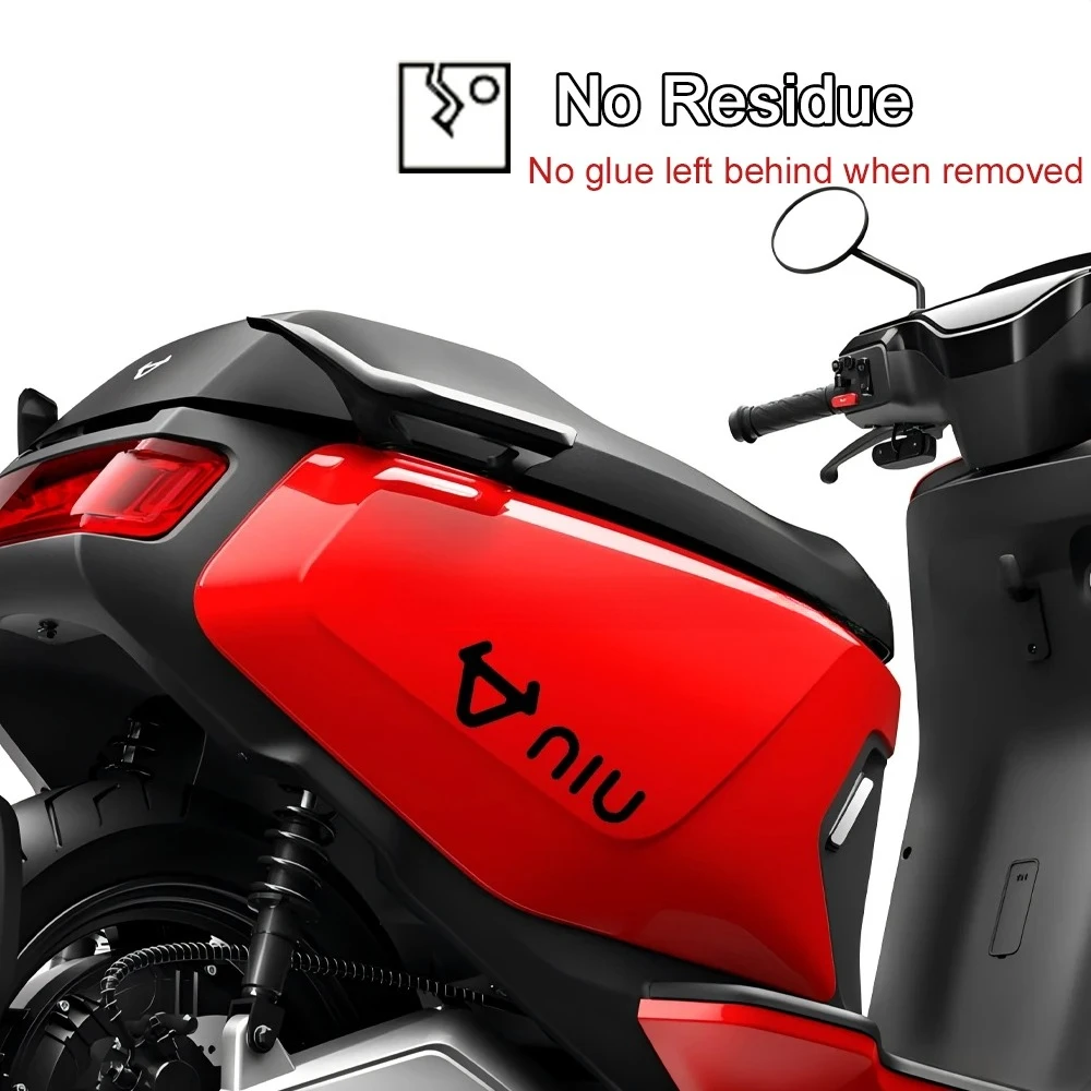 

2pcs For Niu Kqi3 M Pro M1s Mqi Nqi Gt Gts Pro N1s Uqi N1 U1 U+a U+b Accessories Motorcycle Waterproof Stickers Decal