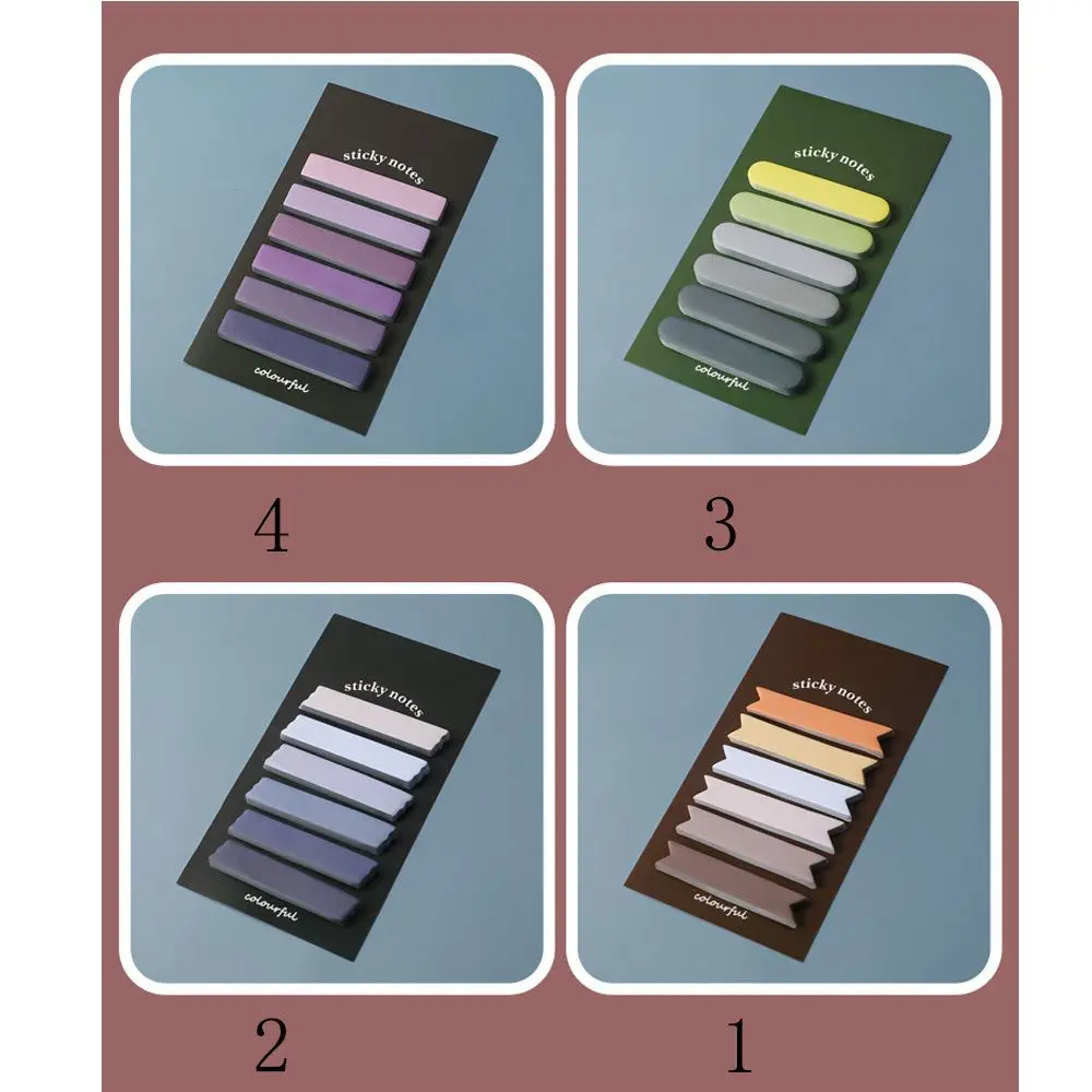 120 Sheets Notepad School Supplies ​Kawaii Index Memo Pad ​Paper Sticker Bookmark Posted It Sticky ​Notes