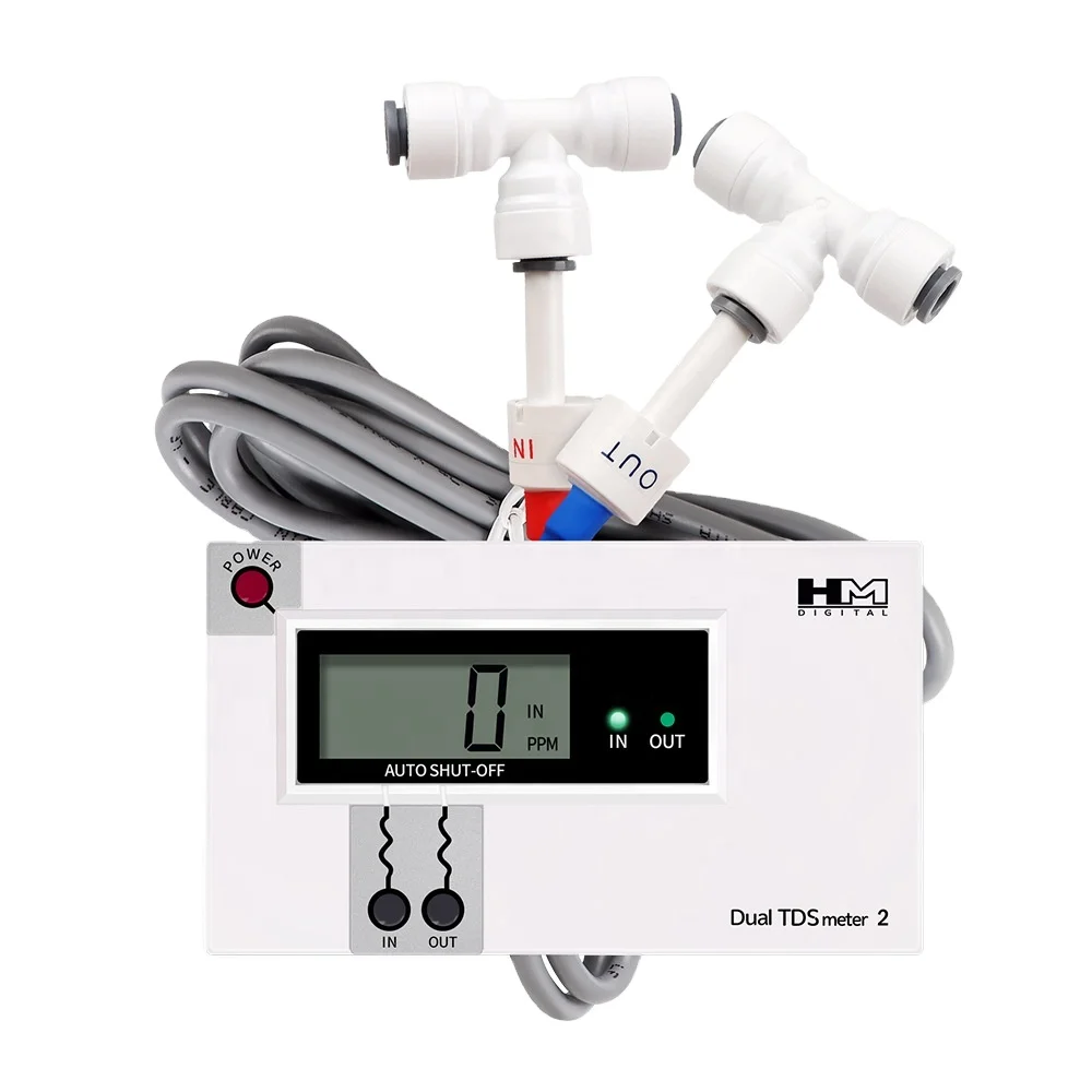 Niedriger Preis TDS Meter Inline TDS Meter Digitaler Wassertester zur Überprüfung der Trinkwasserqualität