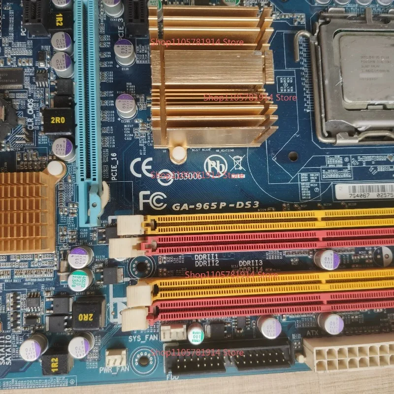 For Gigabyte GA-965P-DS3 Main Board, Support DDR2 Memory, Integrated Intel 965 Chipset