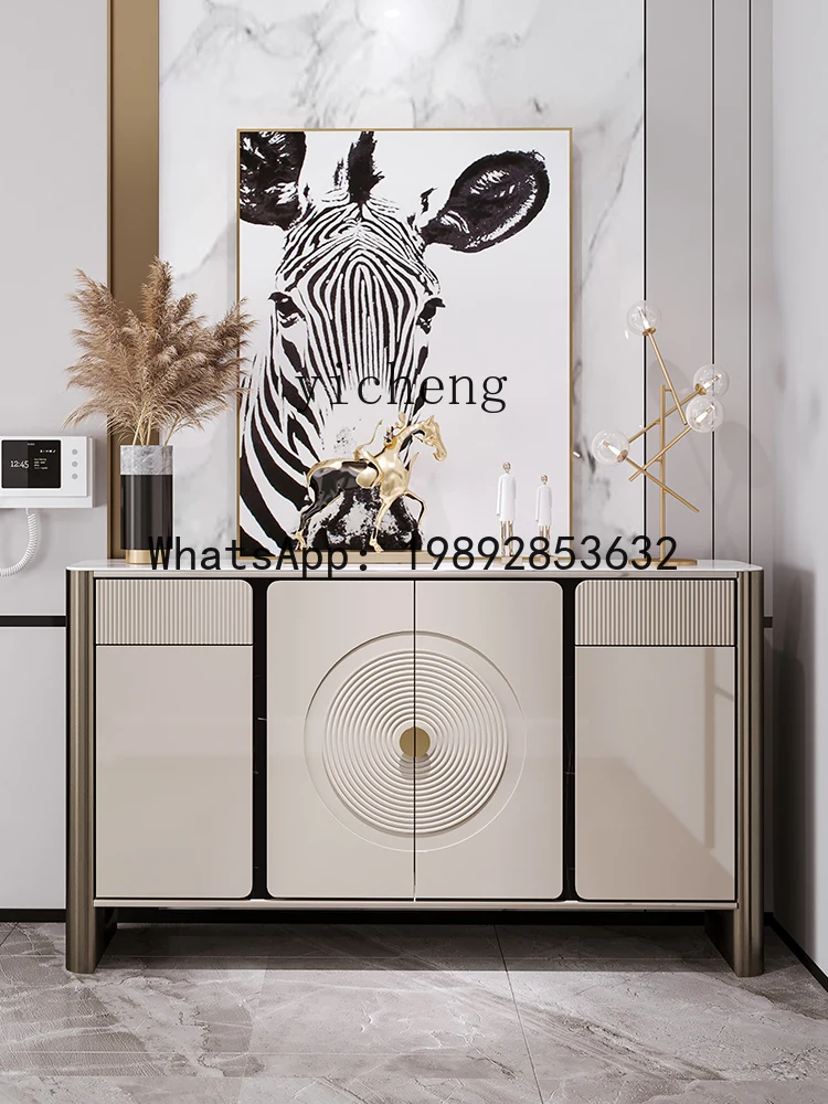 

X4 minimalist shoe cabinet, light luxury rock slab, large-capacity home entrance to the wall