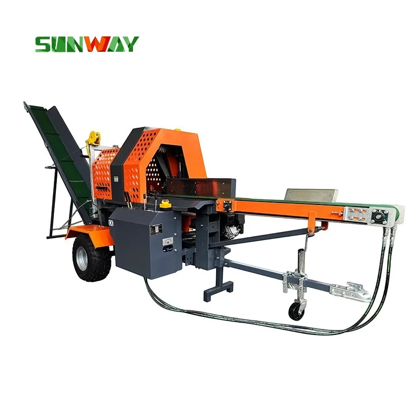 

20T Forestry Machine Firewood Processor Wood Cutter And Splitter with Log Lifter Wood Processing Equipment