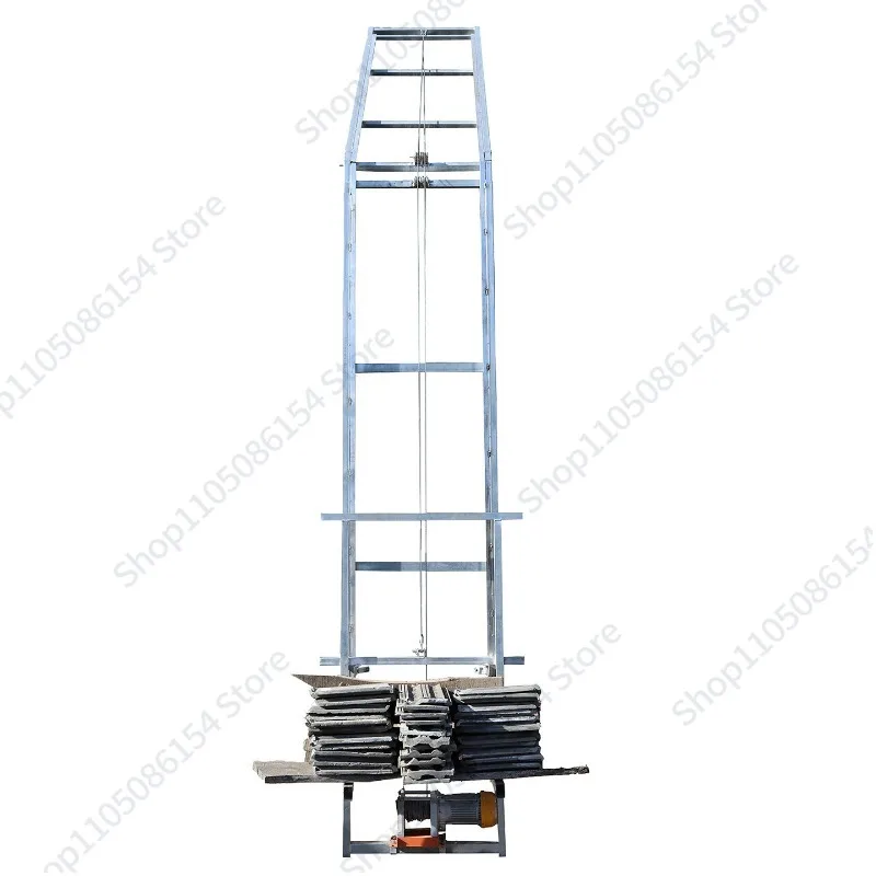 

Новый грузовой подъемник для плитки и стройматериалов с автоматическим переворотом, для подачи грузов на наклонных поверхностях, с малой лестницей-лебедкой и мини-лифтом