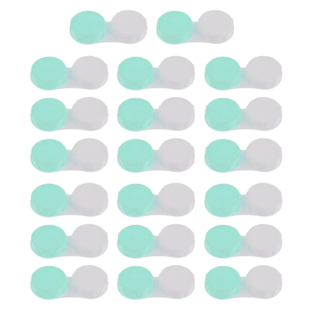 20 قطعة من حاويات العدسات اللاصقة عالية الجودة حاوية تخزين خزان Linse #2