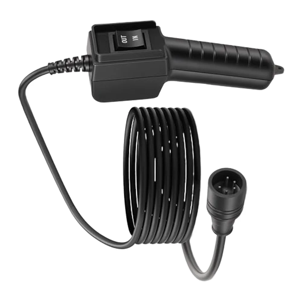 DC For Winch Control Switch for 12 Volt and 24 Volt Vehicle For Winches with 5-Pin Handle Connector Wiring Compatibility