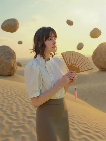 8 best sales romantisk blus - №5