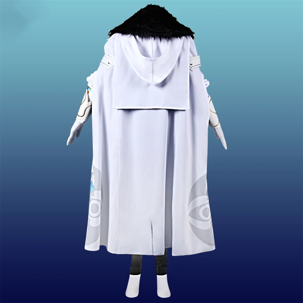 Vivi-Cos Anime Game Genshin Impact Aether Performance clothing Handsome  Halloween Carnival Role CosPlay Costume Complete Set