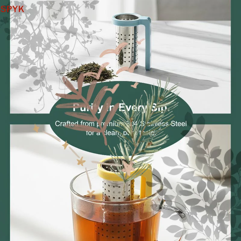 Tea Infusers Strainers Sieve Stainless Steel Infusers Teaware: Leaf Filter Diffuser Infusor Daily Brewing