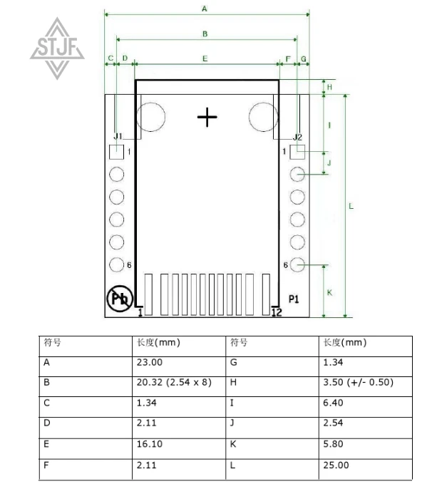 Elettronica intelligenter USR-ES1 W5500 Chip Nuovo Modulo TCP/IP Konverter SPI a LAN/Ethernet Mikrocontroller IP 51/STM32 – Detail 2