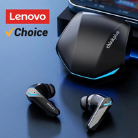 Choice Lenovo GM2 Pro Gaming Earphones Bluetooth 5.3 Sport Headset Dual Mode HD Call Noise Reduction Earbuds with Mic For iPhone