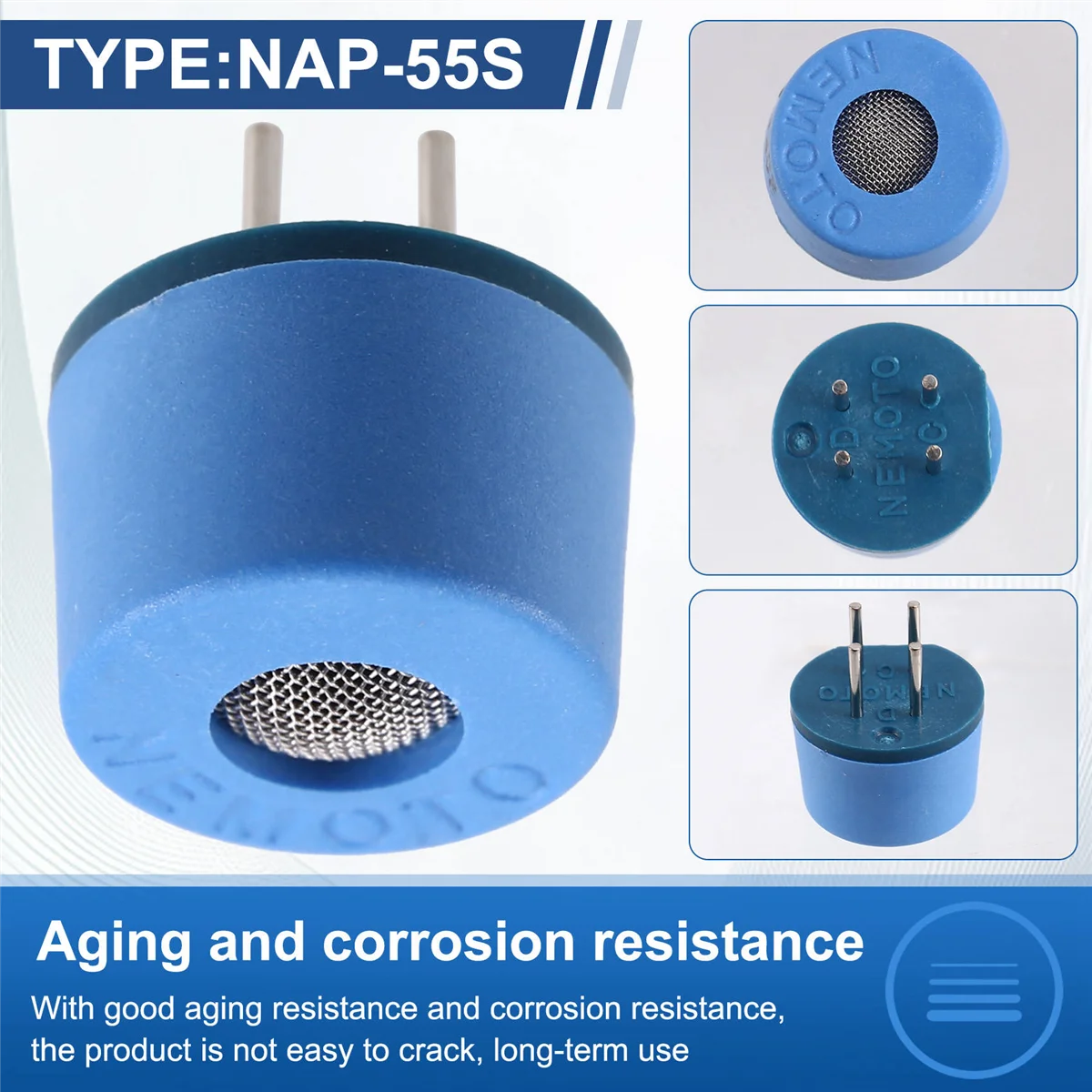 BISMZ Katalytischer Verbrennungssensor NAP-55S N55S Sensor-Alarmmelder für brennbare Gase