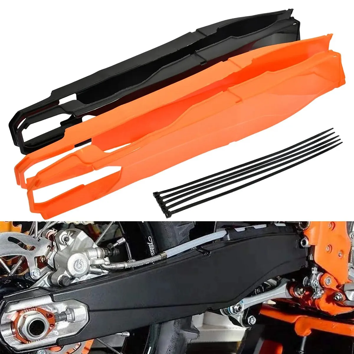 Motorcycle New 2023 Swingarm Swing Arm Protector For KTM XCW XCFW EXC EXCF TPI Six Days 150 200 250 300 350 450 500 2012-2022