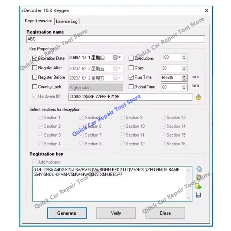 2026 New XDecoder 10.3 DTC Off/Delete Software Error Removal Tool Compatible with Multiple Laptops - DTC Remover Laptop Edition