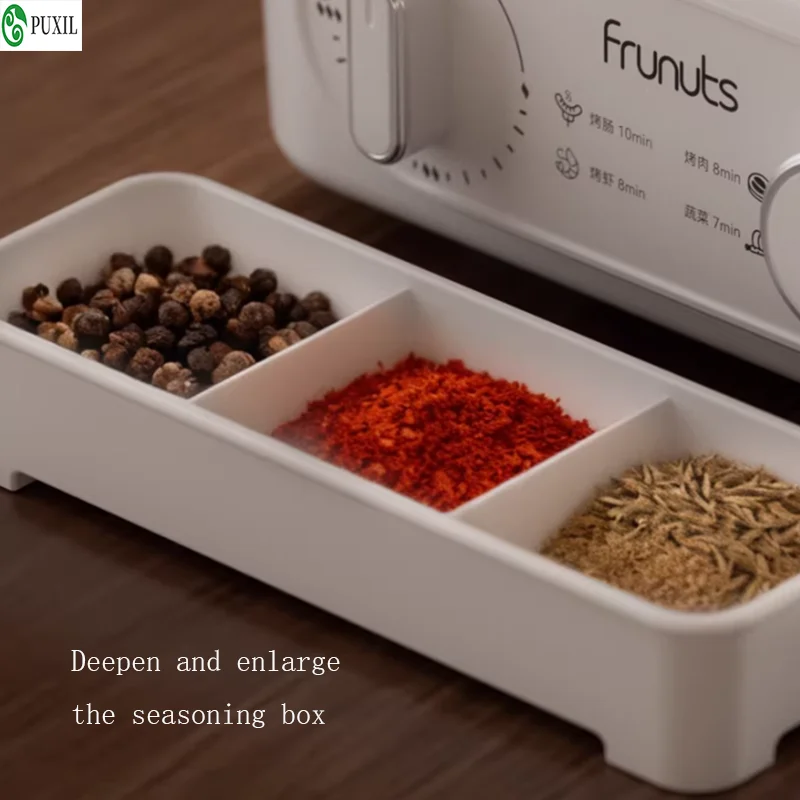 Multi functional 4/6 bar automatic rotating sausage skewer grill electric hot dog rolling frying pan barbecue grill grill