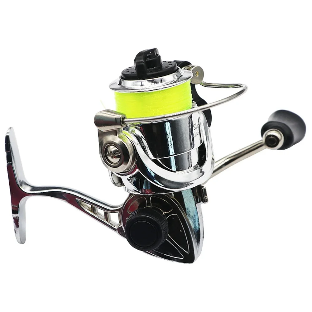 100 Metal Reel 2+1BB 4.3:1 Gear Ratio Ultralight Pen Rod Fishing Reel For Stream Trout Freshwater Pocket Tackle - view 3
