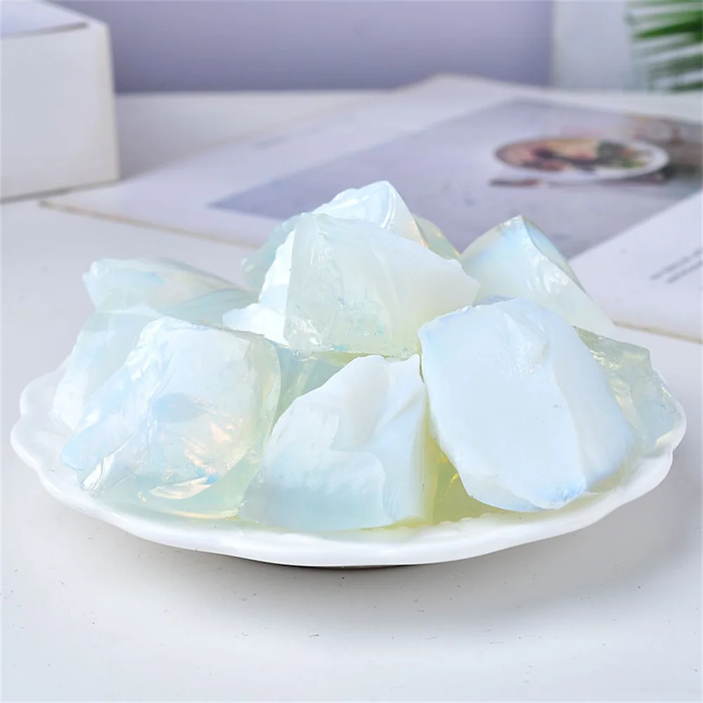 

Opal Raw Stone Crystal Large Particle Aromatherapy Diffuser Stone Crystal Raw Stone home Office Decoration Technology