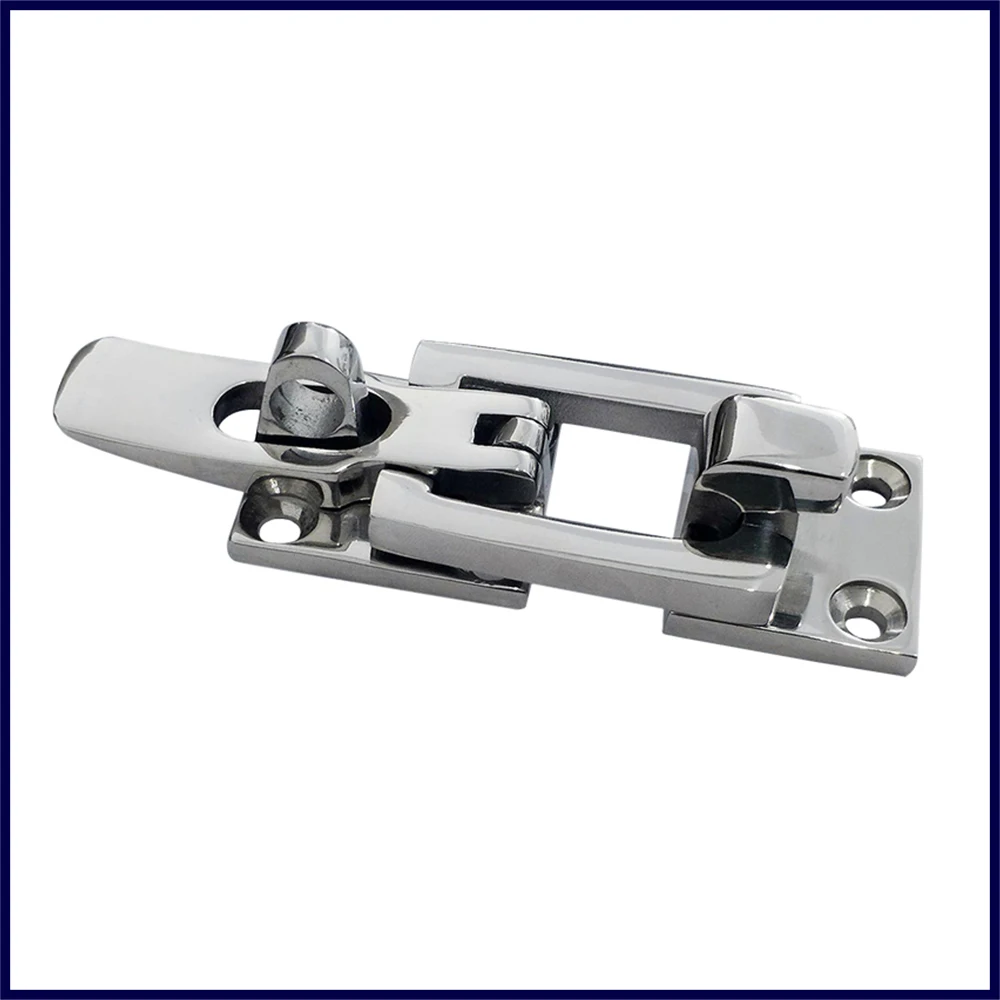 เรือ 316 สแตนเลสสตีลประตูล็อคสลัก Anti-Rattle Fastener CLAMP Marine ฮาร์ดแวร์อุปกรณ์เรือ