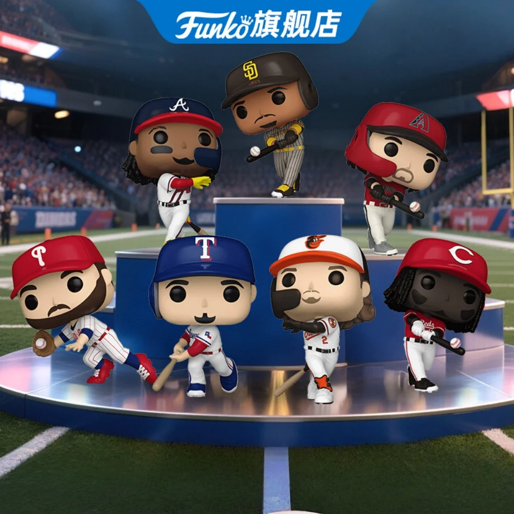 Liga de béisbol Los Angeles Dodgers Series Shohei Ohtani figura de acción Funko Pop personaje modelo edición limitada regalos originales