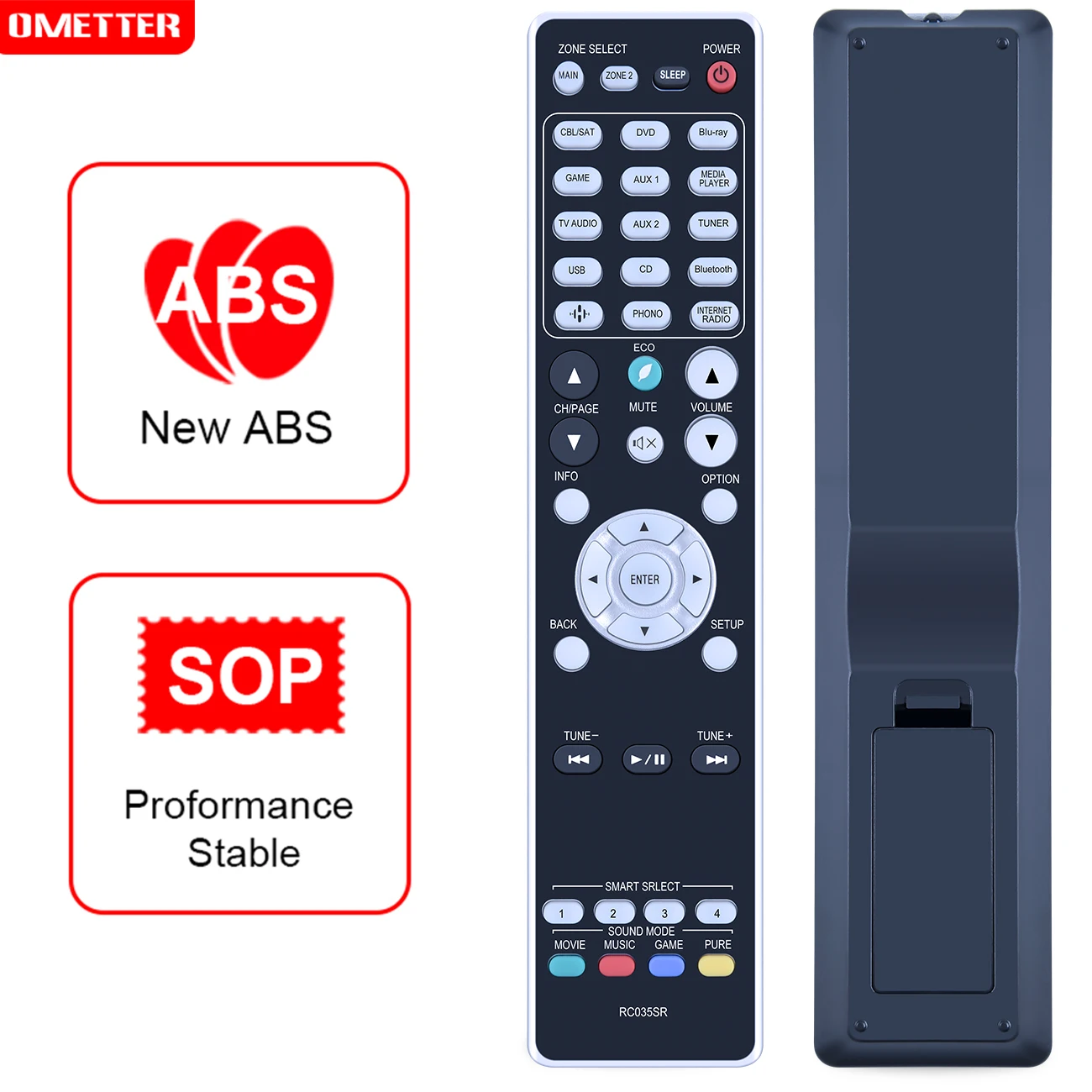 

Accoona New Remote Control Replace For Marantz RC035SR RC036SR RC017SR AV Surround Home Theater Receiver