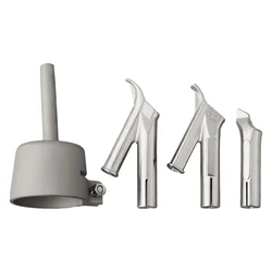 4Pcs Speed Welding Nozzle Titanium Alloy Standard/Round/Triangular 5mm Soldered Joint For Vinyl PVC Plastic Hot Air Soldering