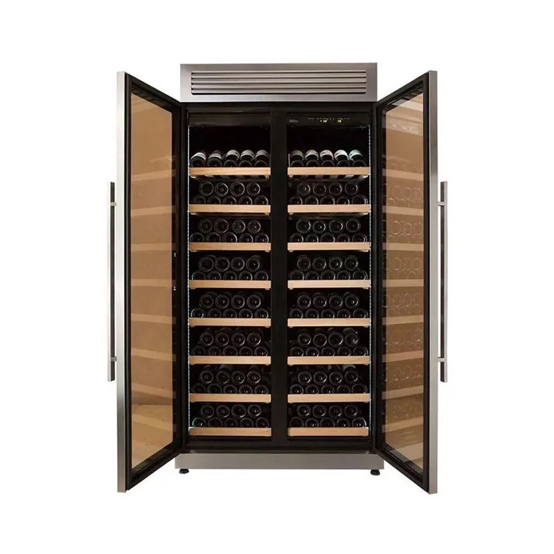 Glass wine cabinet Hotel wine display cabinet Refrigerated wine cabinet