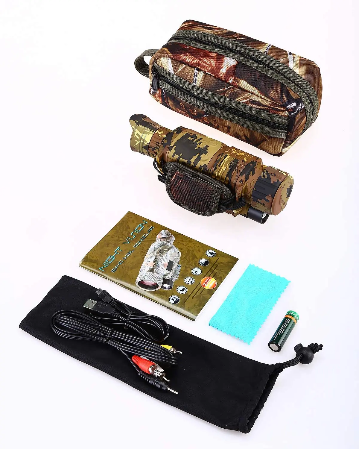 Digital Infrared Monocular Night Vision Device 5X40 Patrol Night Vision Binoculars