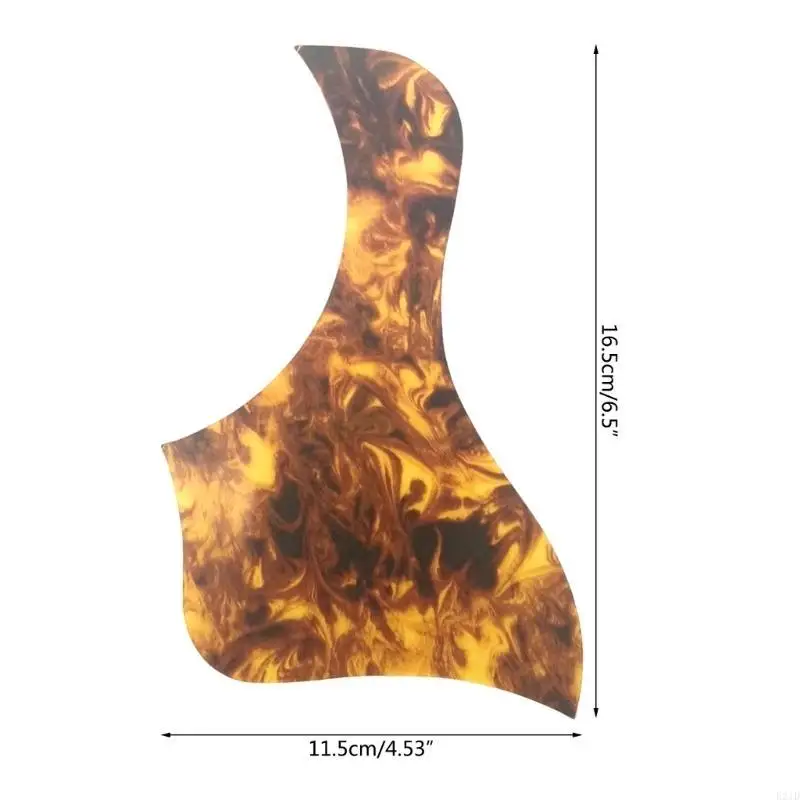   Guitar Pickguard Anti-scratch Blank Self-adhesive Back Plate for Most Guitars