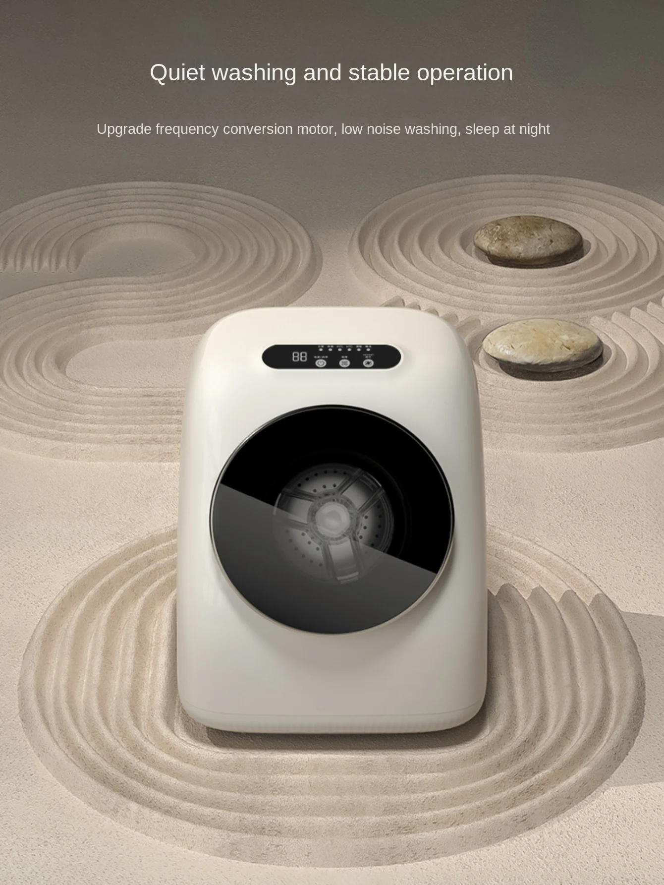 Máquina Integrada de Lavagem e Secagem, Roupa Interior e Roupa Interior Máquina de Lavar, Tambor, Alta Temperatura, Ferver