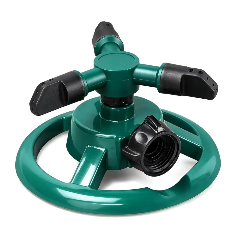 Sprinkler Nozzle 360 Degree Automatic Rotating Water Spray Garden Lawn Automatic Sprinkler Garden Watering Irrigation Supplies